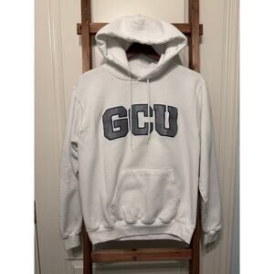Champion- Grand Canyon University (GCU) white hoodie sweatshirt-small